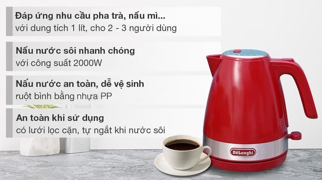 Delonghi 1 lít KBLA2000.R 1 lít