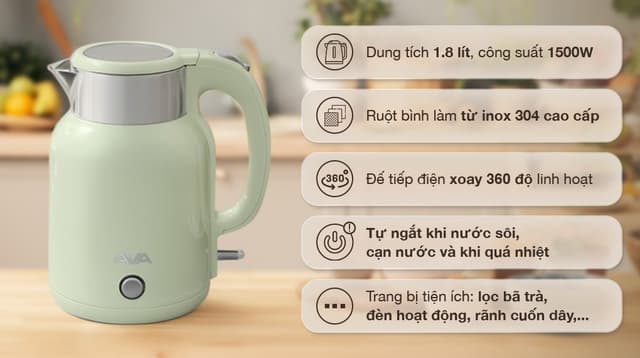 AVA 1.8 lít KD34 1.8 lít