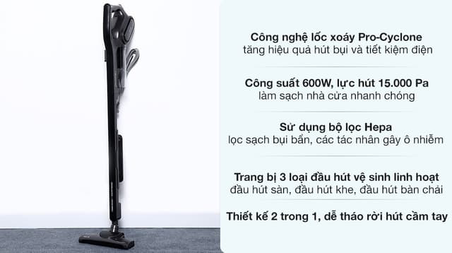 Máy hút bụi cầm tay Deerma DX700S