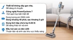 Máy hút bụi không dây Philips XC2011/01