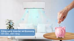 Nagakawa Inverter 1.5 HP NIS-C12R2T28 12.000 BTU