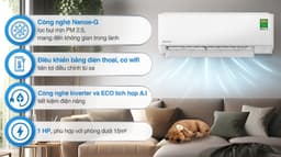 Panasonic Inverter 1 HP CU/CS-PU9AKH-8 9.040 BTU