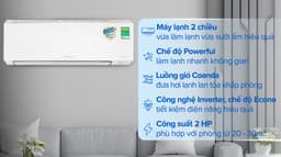 Daikin Inverter 2 HP FTHF50VAVMV 17.100 BTU