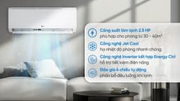 LG Inverter 2.5 HP IFC24M1 24.000 BTU