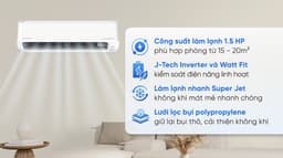 Sharp Inverter 1.5 HP AH-X13DEW 12.000 BTU
