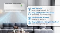 Toshiba Inverter 1 HP RAS-H10P2KCVG-V 9.080 BTU