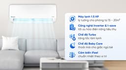 Casper Inverter 1.5 HP JC-12IU36X 12.000 BTU