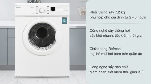 Casper 7.2 kg TD-72VWD 7.2kg