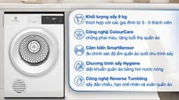 Electrolux UltimateCare 9 kg EDV904H3WC 9kg