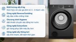 Electrolux UltimateCare 9 kg EDV904N3SC 9kg