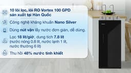 Máy lọc nước RO nóng nguội lạnh Kangaroo KG10A17 10 lõi