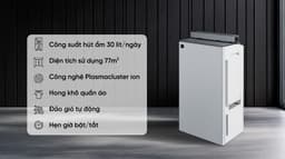 Máy hút ẩm Sharp DW-T30HV-W