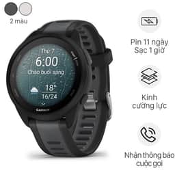 Garmin Forerunner 165 43mm dây silicone 1.2"