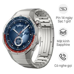 Huawei Watch GT 5 Pro viền Titanium dây 1.4"