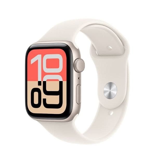Apple Watch SE 3 44mm viền nhôm dây thể thao trắng