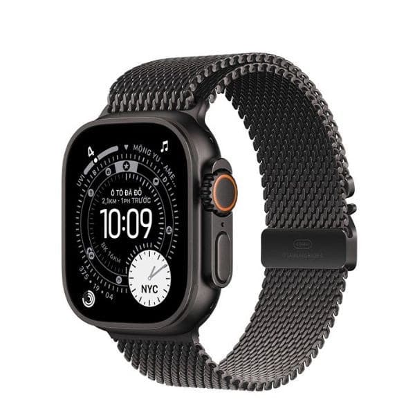 Apple Watch Ultra 3 GPS + Cellular viền Titanium dây Milan 1.9"