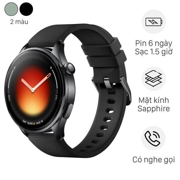 Xiaomi Watch 5 dây cao su Fluoro 47mm
