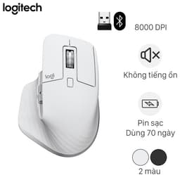 Chuột không dây Logitech MX master 3s Xám (bluetooth)