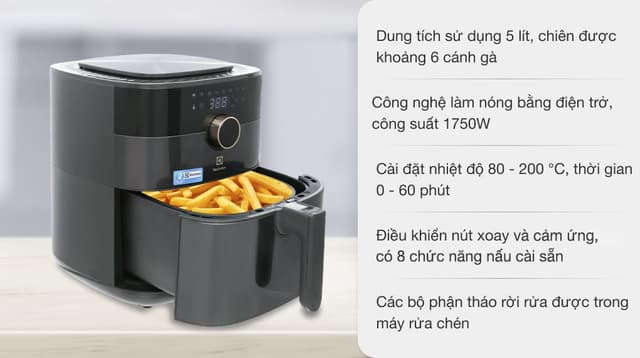 Electrolux 5 lít E6AF1-520K 5 lít