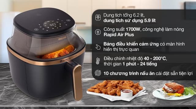 Philips 6.2 lít NA332/00 5.9 lít