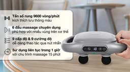 Máy massage 6 đầu Kachi MK390