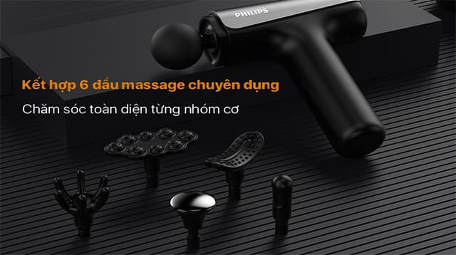 Súng massage cầm tay Philips PPM7325