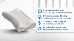 Gối massage cổ vai gáy Philips PPM3504