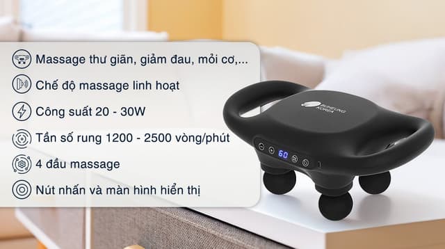 Máy massage 4 đầu Buheung MK-223