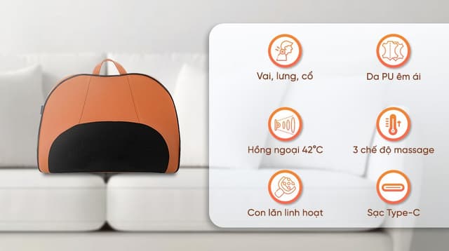 Gối massage Bomidi MP1 Pro
