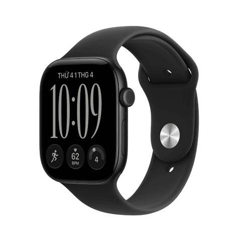 Apple Watch Series 12 - GPS, - Viền Nhôm Dây Cao Su M/L 46mm