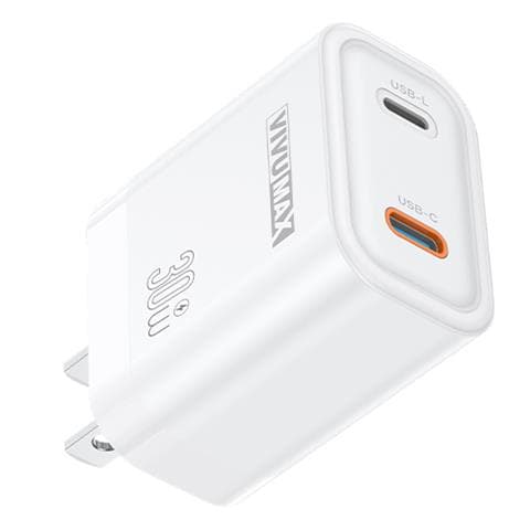 Củ sạc nhanh 2 cổng 30W Vivumax C30