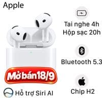 Tai nghe Bluetooth Apple AirPods 5 2026 Sạc Có Dây (MKFW4)