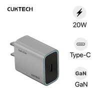 Sạc Cuktech GAN 1C 20W (CN) HA716C