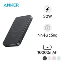 Pin dự phòng Anker Maggo Qi2 10000mAh 15W 1C A1664