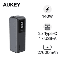 Pin dự phòng Aukey PB-Y63 Spark Mega 27600mAh 140W