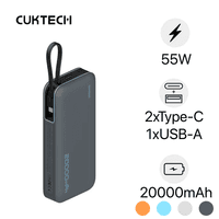 Pin sạc dự phòng Cuktech