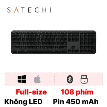 Bàn phím không dây Satechi Slim EX3 full size