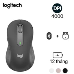 Chuột không dây Logitech Signature M650 Size M