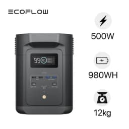 Trạm sạc dự phòng di động Ecoflow 500W 980WH E980