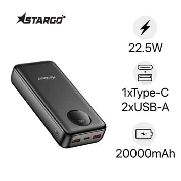 Pin dự phòng StarGO Star X2 Lite 20000mAh 22.5W