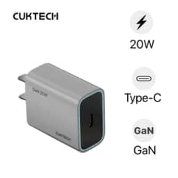 Sạc Cuktech GAN 1C 20W (CN) HA716C
