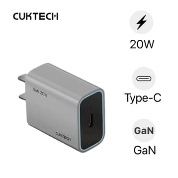 Sạc Cuktech GAN 1C 20W (CN) HA716C