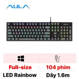 Bàn phím cơ Aula S2022 Blue Switch
