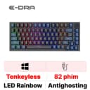 Bàn phím cơ E-DRA EK375 V2 Beta Blue Black