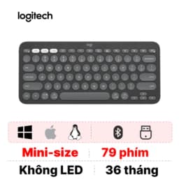 Bàn phím Bluetooth Logitech Pebble Key 2 K380S