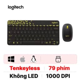 Combo bàn phím + Chuột không dây Logitech MK240
