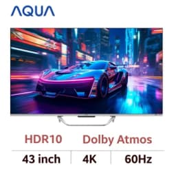 AQUA Google Tivi AQUA QLED 4K 43 inch 2024 (AQT43S800UX) 43"