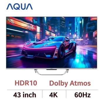 AQUA Google Tivi AQUA QLED 4K 43 inch 2024 (AQT43S800UX) 43"