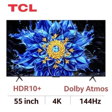 TCL QD-Mini Led 4K 55 inch 2026 (55P8LS) 55"