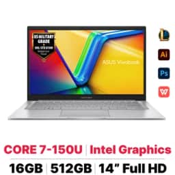 Asus Vivobook X1404VA-EB355W Core 7 150U Core 7 16GB 512GB